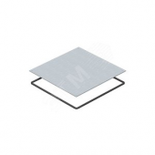 Заглушка монтажного основания UZD350 влагозащитная 383x383x4 мм (сталь) (DUF 350-2)