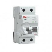 Автомат дифференциальный DVA-6 1P+N 20А (D) 100мА (AC) 6кА AVERES