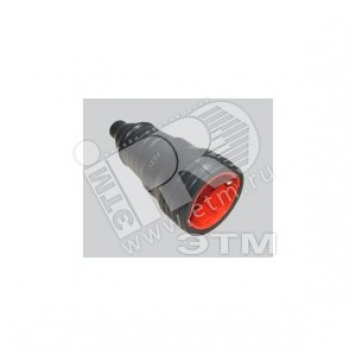 Гнездо16А 250V 2P IP20 с/з КАУЧУКОВОЕ Fetih (15/150 уп/кор)