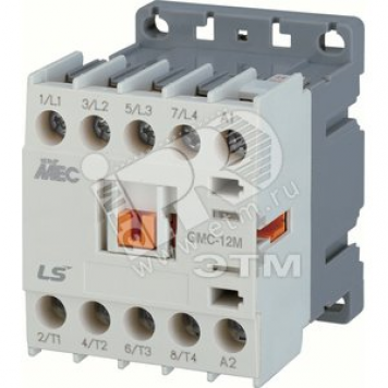 Пускатель магнитный 9А ~200V 4А 4Р GMС-9M/4 4.0кW 50Hz/208V60Hz