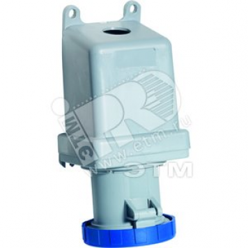 Розетка для монтажа на поверхность 363RS11W 63A 3P+E IP67 11ч (363 RS11W)