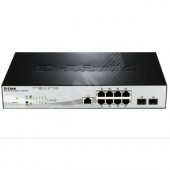 Коммутатор Metro Ethernet 8х10ХХMbps с PoE (DGS-1210-10P/ME/A1A)