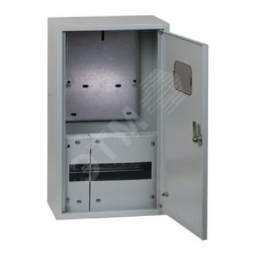 Щит учетно-распределительный навесной ЩРУН 1/9 окно IP31(400х300х140) Basic