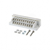 Плинт 10-пар для FK 5000 винтовые клеммы 106х43х23 мм Hensel (FK 5210)