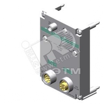 SIMATIC DP, СОЕДИНИТЕЛЬНЫЙ МОДУЛЬ ДЛЯ ET200PRO PLC IM154-8 PN/DP, 4 X M12 И 2 X 7/8, ДЛЯ PROFINET И PROFIBUS DP (6ES7194-4AN00-0AA0)