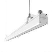 Светильник светодиодный Mercury Mall IP54 1095x54x58мм линза 89°x115° 57W 4000К белый RAL9003