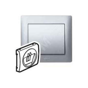 Galea Life Панель лицевая розетки для колонок aluminium (771300)