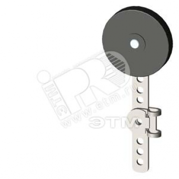 LENGTH-ADJUSTABLE TWIST LEVER ДЛЯ ПОЗИЦИОННЫЙ ВЫКЛЮЧАТЕЛЬ 3SE51/52 METAL LEVER 100MM LONG, POSITIVE FIT (HOLE PITCH) RUBBER ROLLER 50MM