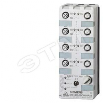 AS-I КОМПАКТНЫЙ МОДУЛЬ K60, ЦИФР., 4I, IP67 4 X 1 ВХОД, 200MA MAX., PNP 2 X M12 СТАНДАРТНЫЕ ГНЕЗДА 2 X M12 ГНЕЗДА Y-II. МОНТАЖНАЯ ПЛАТА 3RK19010CA00 ЗАКАЗЫВАЕТСЯ ОТДЕЛЬНО