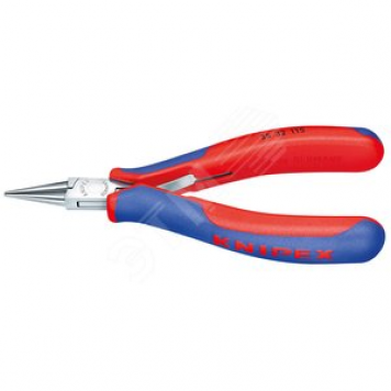 KNIPEX Круглогубцы захватные для электроники, L-115 мм, 2-компонентные рукоятки, KN-3532115 (KN-3532115)