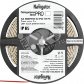 Лента светодиодная LEDх120/м 5м 9.6Вт/м 12В IP65 Pro дневной (71706 NLS-PRO)
