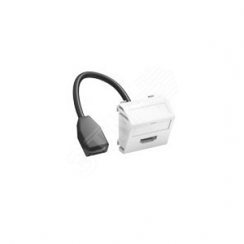 Мультимедийная рамка HDMI Modul45 (черный) (MTS-HD F SWGR1)