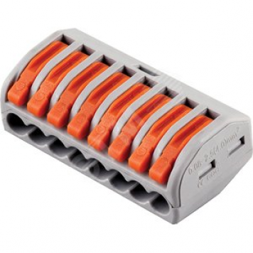 LD222-418 Cтроительно-монтажные клеммы 8-проводные