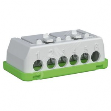 Клеммник винтовой PE3x16-3х25мм ZKS6G (ZKS6G)