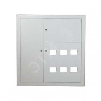 Щит этажный ЩЭ 6-квартирный слаботочный отсек слева (1010х950х160) IP31 PROxima