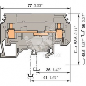 Клемма винтовая 6мм.кв M6/8.ST (ENT1SNA115236R1700)