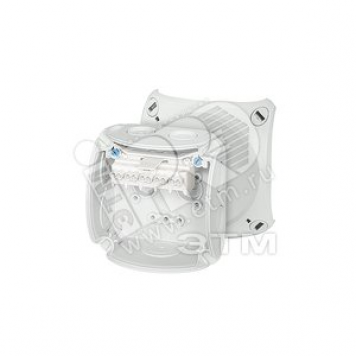 Коробка клеммная DK 0202 G 93х93х62 мембраны 5-пол. 0.75-4 кв.мм серая РР IP66 (DK 0202 G)