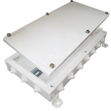 Коробка монтажнаяэлектротехническая общего назначения КМ IP54-2040 из оцинкованной стали, количество вводов 20 (КМ IP54-2040)