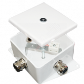 Коробка монтажная огнестойкая КМ-О (4к)-IP66-100х100 три ввода ABC (КМ-О (4к)-IP66-100х100 ABC)