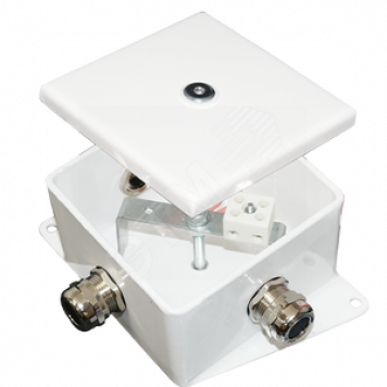 Коробка монтажная огнестойкая КМ-О (4к)-IP66-100х100 три ввода ABC (КМ-О (4к)-IP66-100х100 ABC)