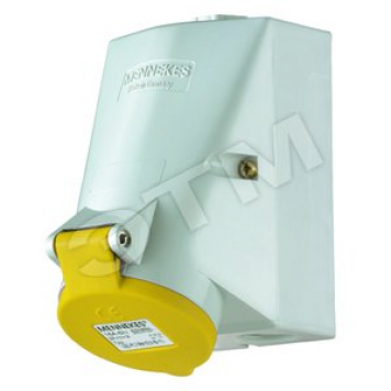 Розетка настенная 16А 3Р+E IP44 (3030)