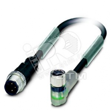 Кабель передачи данных AB-C3-M12MS-0.6PUR-M8FA-2L