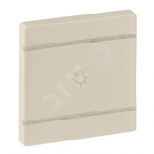 Valena LIFE MyHome Лицевая панель для механизмов BUS/SCS С символом Освещение 2 модуля Слоновая кость
