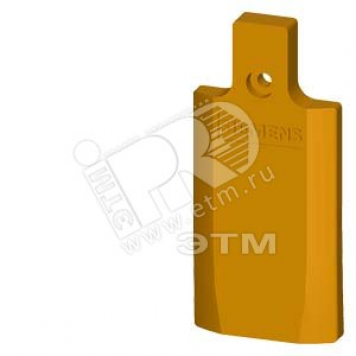 COVER ДЛЯ ПОЗИЦИОННЫЙ ВЫКЛЮЧАТЕЛЬ PLASTIC 3SE52, FOR HOUSING ACC. ДО EN50047,31MM YELLOW