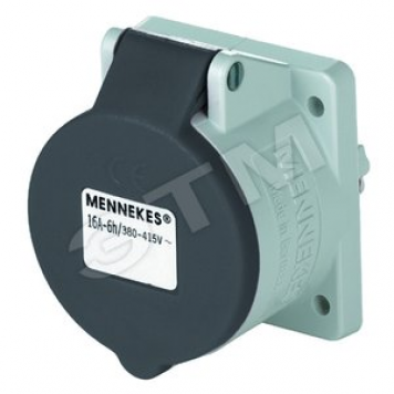 Розетка панельная 16А 3Р+N+E IP44 TwinCONT (1680)