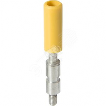 Гнездо тестовое желтое AJS9 YL D=4мм IP20 для ZS10-ST.. (1SNA179726R0200)