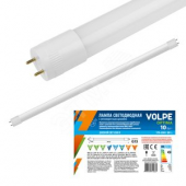 LED-T8-18W/DW/G13/FR/FIX/O Лампа светодиодная Volpe с матовым рассеивателем. Цоколь G13 неповоротный. Серия Optima. Цвет свечения дневной. Упаковка рукав. (10076)