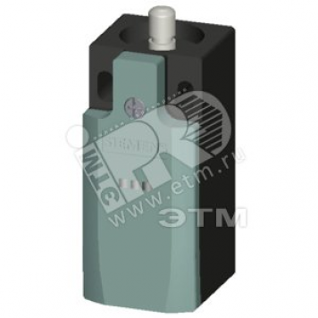 ПОЗИЦИОННЫЙ ВЫКЛЮЧАТЕЛЬ SIRIUS. PLASTIC HOUSING ACC. ДО EN50047, 31MM DEVICE CONNECTION 1X(M20X1.5). 1NO/2NC SNAP-ACTION CONTACTS TEFLON PLUNGER C 2 LEDS YELLOW/GREEN, 24V DC