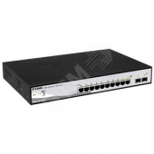 Коммутатор 8х10ХХMbps с PoE (DGS-1210-10P/F1A)