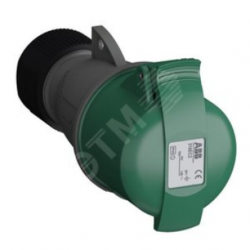 Розетка кабельная Easy&Safe 316EC2,16А,3P+E,IP44,2ч (316EC2)