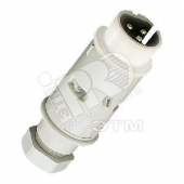 Вилка кабельная 32А 2Р IP44 (674A)