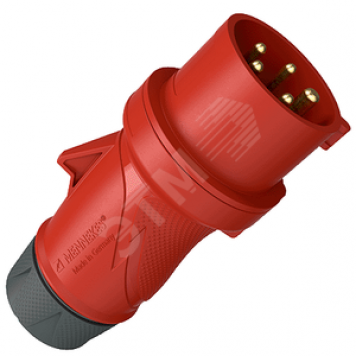 Вилка каб 32А 3Р+N+E IP44 перен. PowerTOP Xtra 13520 MENN (13520)