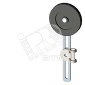 LENGTH-ADJUSTABLE TWIST LEVER ДЛЯ ПОЗИЦИОННЫЙ ВЫКЛЮЧАТЕЛЬ 3SE51/52 METAL LEVER 100MM LONG PLASTIC ROLLER 50MM