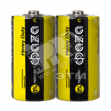 Элемент питания C ФАZА R14 Heavy Duty Shrink-2 (5002234)