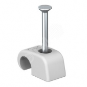 Крепежная скоба с гвоздем 4-7mm, L25 (2025 25 LGR SO)
