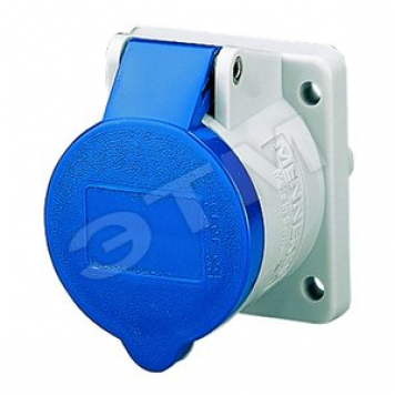 Розетка панельная 16А 2Р+E IP44 TwinCONT (1619)