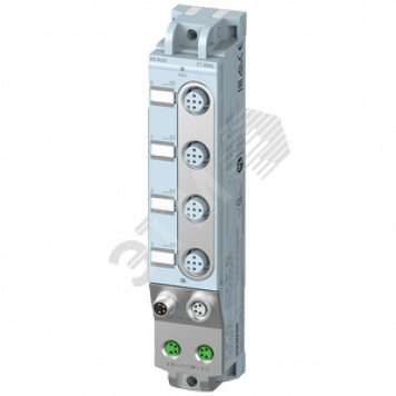 Станция распределенной периферии SIMATIC ET 200AL AQ 4xU/I 4xM12 IP67 (6ES7145-5ND00-0BA0)