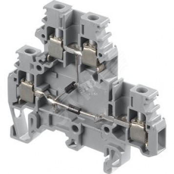 Клемма винтовая 4мм.кв. M4/6.DE1.D (ENT1SNA115371R2600)