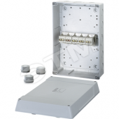 Коробка клеммная 5-полюсная 10-35 кв.мм 310х210х116 IP55/IP65 серая (K 9502)
