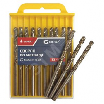 Сверло по металлу Cutop EXPERT, 6,5х101 мм (10 шт) (53-486)