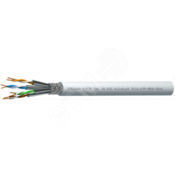 Кабель СПЕЦЛАН S/FTP Cat 7А PVC 4х2х0,64