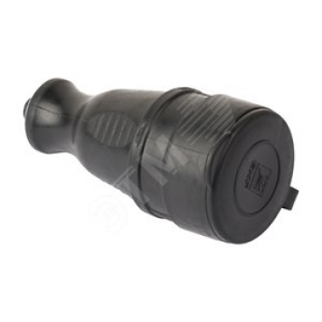 Роз. перенос. с защитной крышкой каучуковая 230В 2P+PE 16A IP44 EKF DIY (RPS-012-16-230-44-r)
