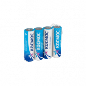 Элемент питания R6 (АА) 1.5V Zinc carbon 4S в шринке Космос
