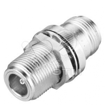 IWLAN RCOAX N-CONNECT/N-CONNECT FEMALE/ FEMALE PANEL FEEDTHROUGH 2.4GHZ AND 5 GHZ CABINET CABLE DUCT FOR WALL THICKNESS MAX.