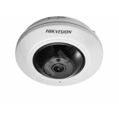 Видеокамера 5Мп fisheye IP-камера c EXIR-подсветкой до 8м fisheye объектив 1.05мм (DS-2CD2955FWD-I (1.05mm))