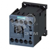 Контактор 3п AC-3 3кВт/400В 1НЗ AC 220В 50/60Гц типоразмер S00 винтовые клеммы